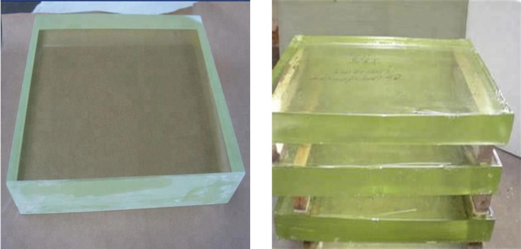 Radiation Protection Lead Glass 20mm